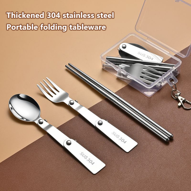 1Pc/3Pcs Stainless Steel Spoon - Bamboo Cutlery Travel incelemesi ve fiyatı