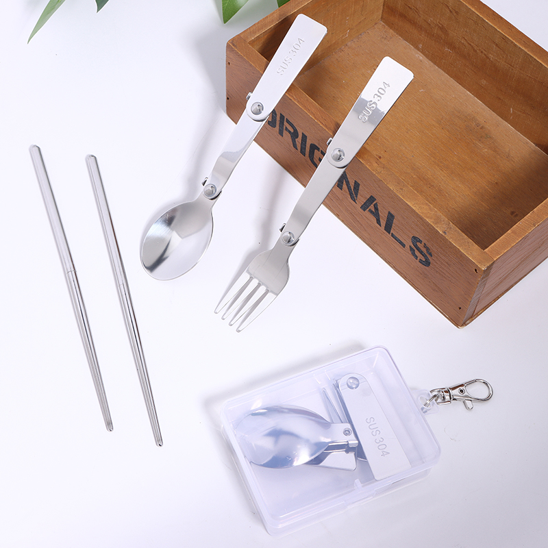 New 1Pc/3Pcs Portable Outdoor  - Bamboo Cutlery Travel incelemesi ve fiyatı