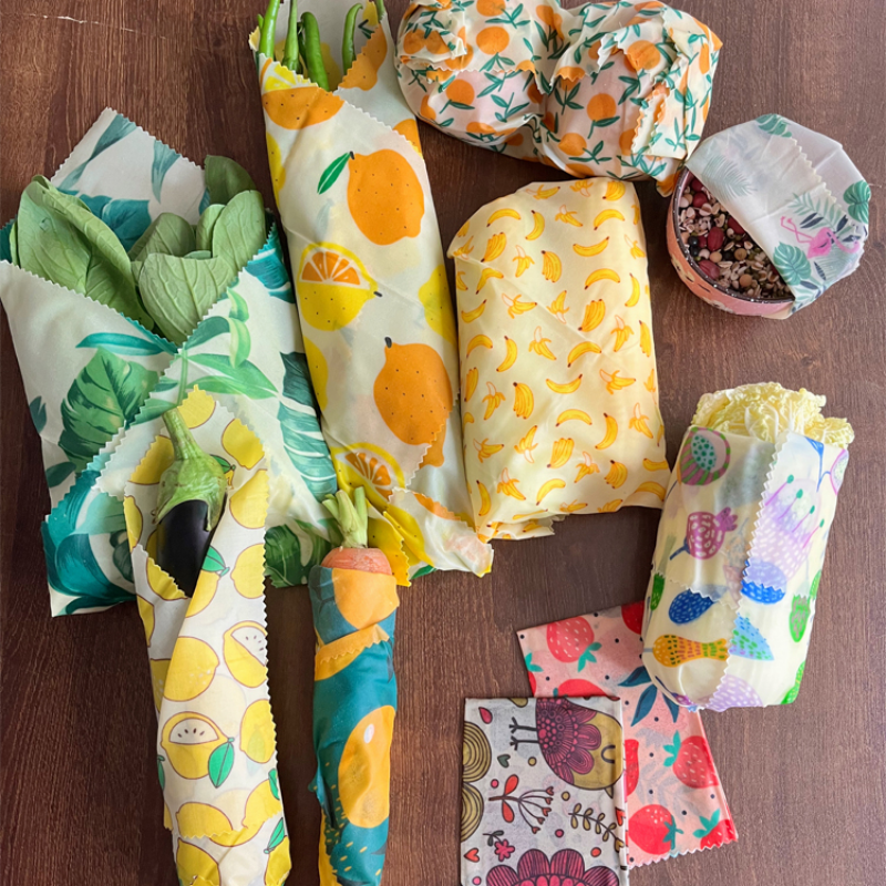 3PC/SET Environmental Organic  - Beeswax Wrap Reusable incelemesi ve fiyatı