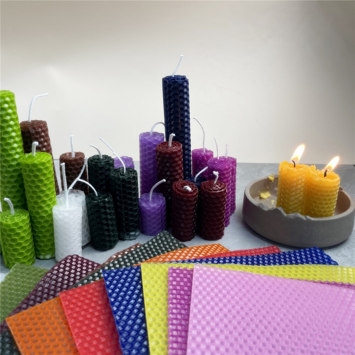 13pcs 20*20cm Color Beeswax Sh - Beeswax Wrap Reusable incelemesi ve fiyatı