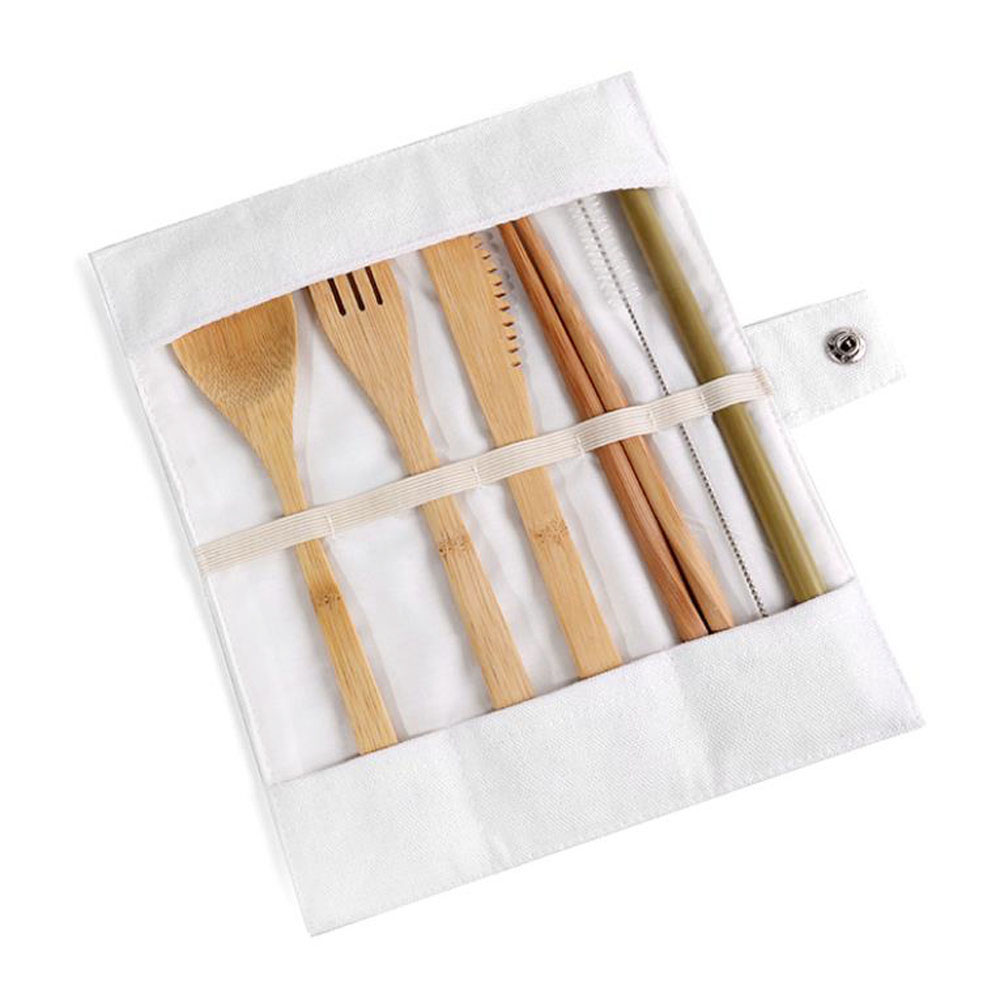 Reusable Bamboo Cutlery Set Ba - Bamboo Cutlery Travel incelemesi ve fiyatı