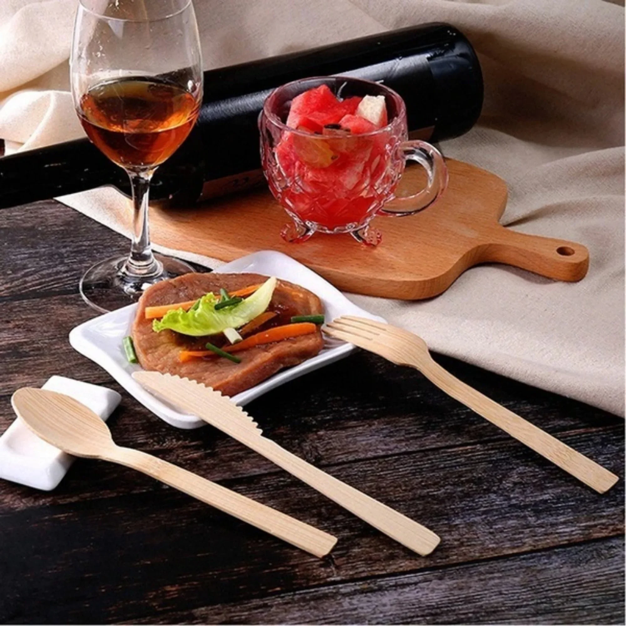 Bamboo Travel Cutlery Set Fork - Bamboo Cutlery Travel incelemesi ve fiyatı