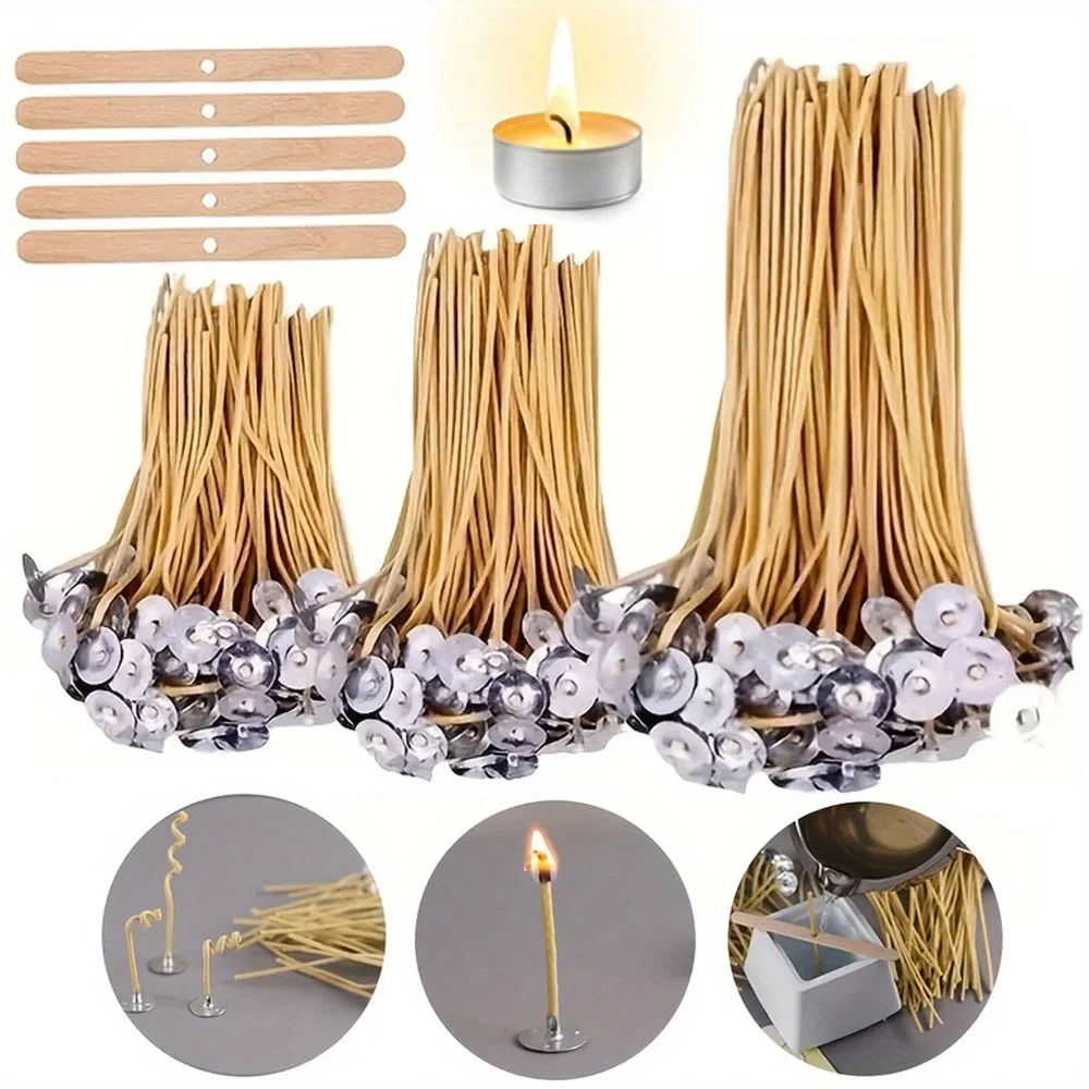 Candle Wicks 50 PCS 8 Inch Hem - Beeswax Wrap Reusable incelemesi ve fiyatı