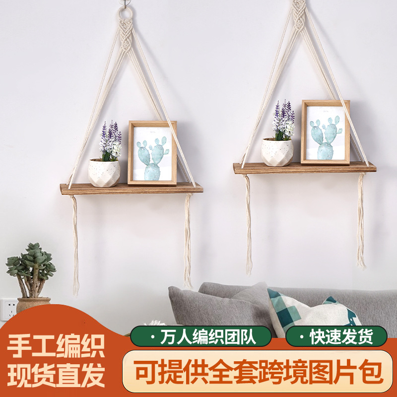 Boho Macrame Wall Shelf Handma - Sustainable Living Is incelemesi ve fiyatı