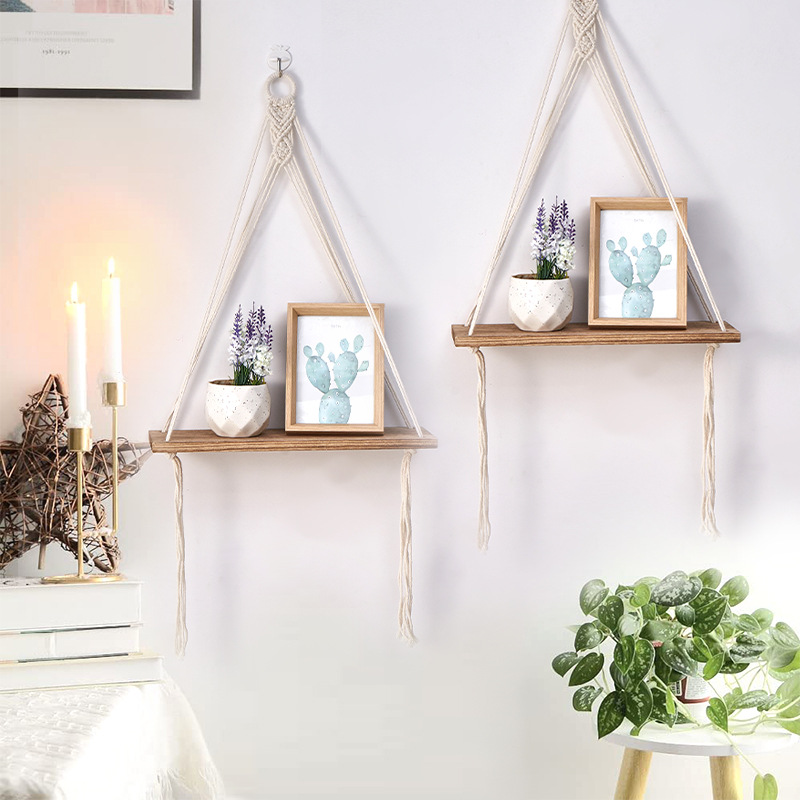 Boho Macrame Wall Shelf Handma - Sustainable Living Is incelemesi ve fiyatı