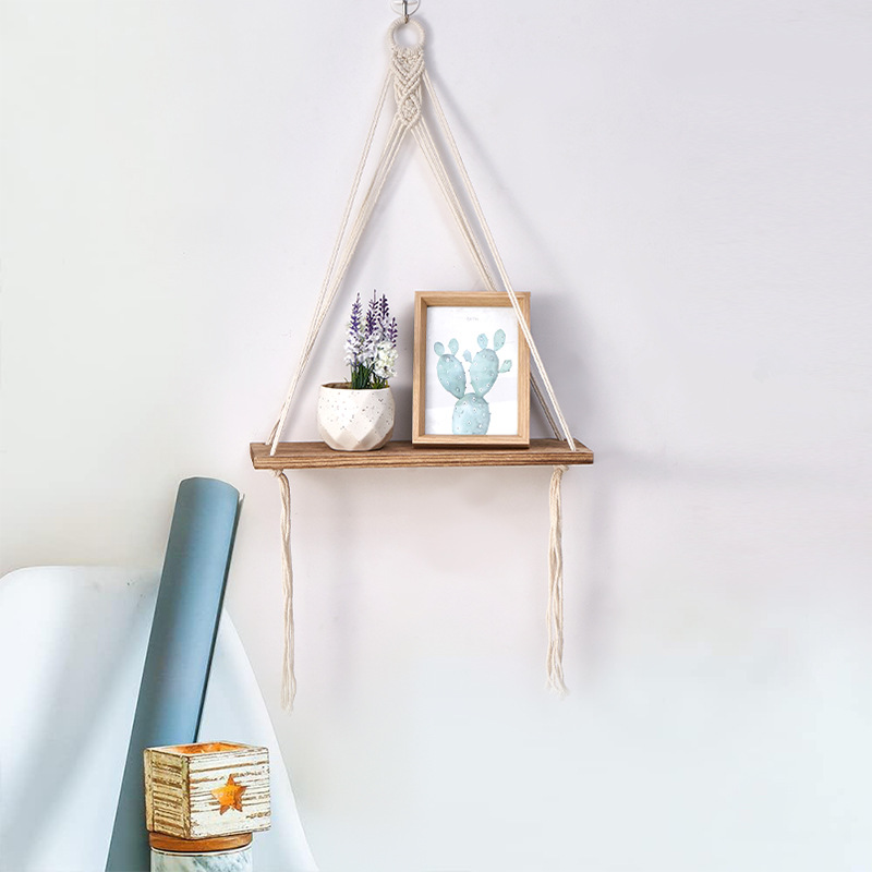 Boho Macrame Wall Shelf Handma - Sustainable Living Is incelemesi ve fiyatı