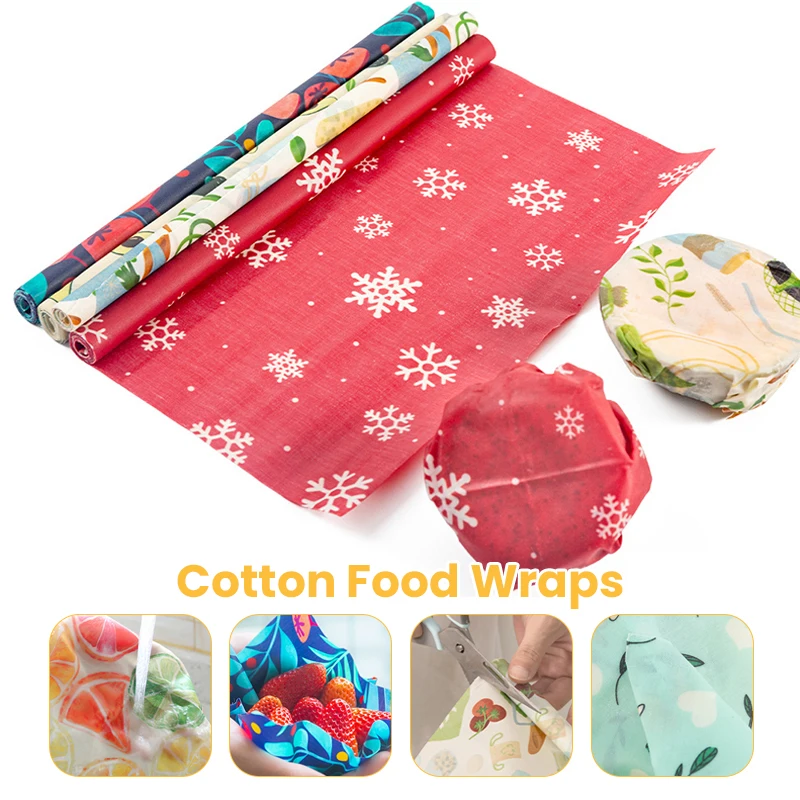 Cotton Fresh-Keeping Cloth Reu - Beeswax Wrap Reusable incelemesi ve fiyatı
