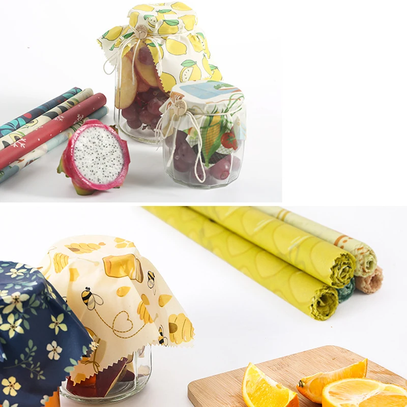 Cotton Fresh-Keeping Cloth Reu - Beeswax Wrap Reusable incelemesi ve fiyatı