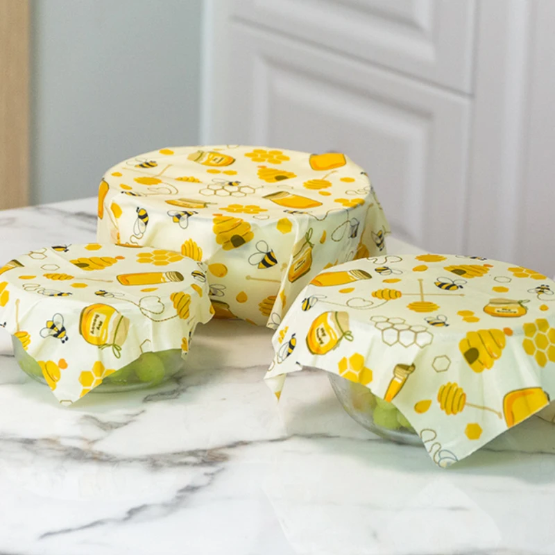Cotton Fresh-Keeping Cloth Reu - Beeswax Wrap Reusable incelemesi ve fiyatı