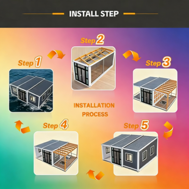 20ft 40ft Eco Friendly Modular - Sustainable Living Is incelemesi ve fiyatı