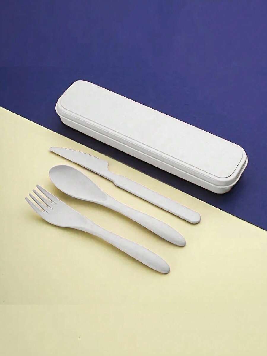 3Pcs Portable Reusable Cutlery - Bamboo Cutlery Travel incelemesi ve fiyatı