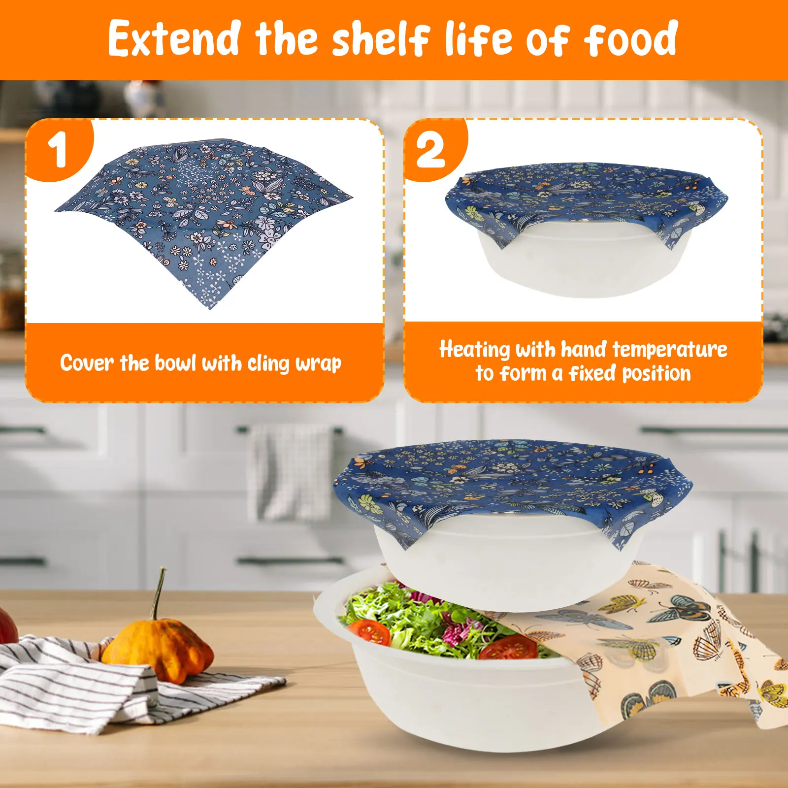 11 Pcs Beeswax Food Wrap Set R - Beeswax Wrap Reusable incelemesi ve fiyatı