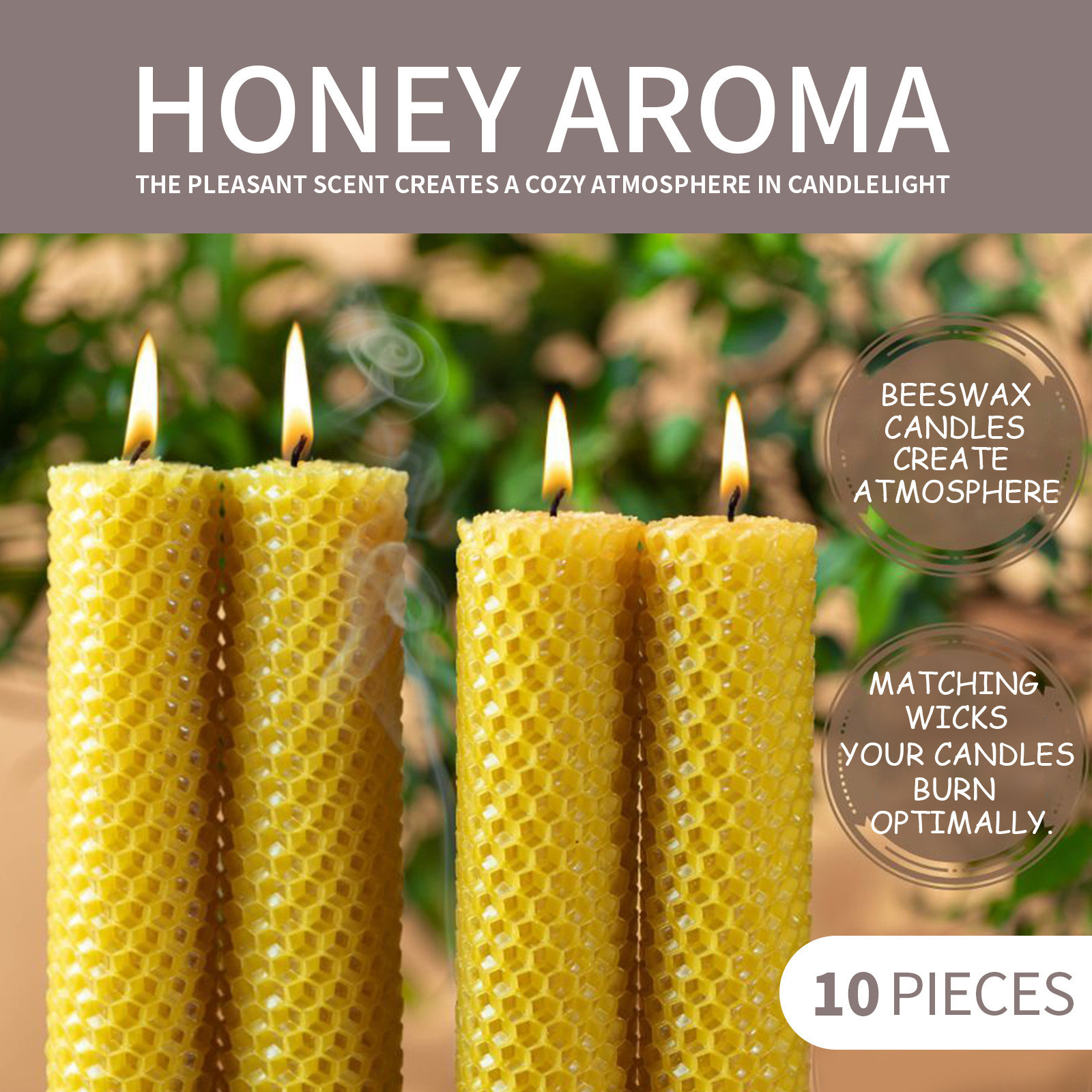 10/20/30pcs Natural Beeswax Sh - Beeswax Wrap Reusable incelemesi ve fiyatı
