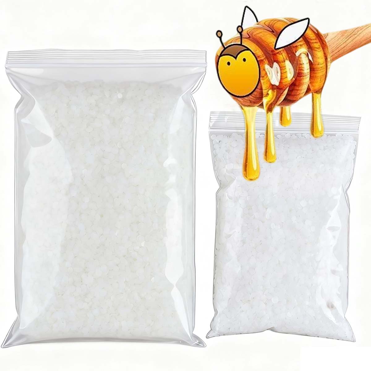 200g-1000g White Beeswax Pure  - Beeswax Wrap Reusable incelemesi ve fiyatı