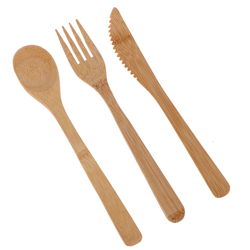 1 Set Bamboo Travel Cutlery Se - Bamboo Cutlery Travel incelemesi ve fiyatı