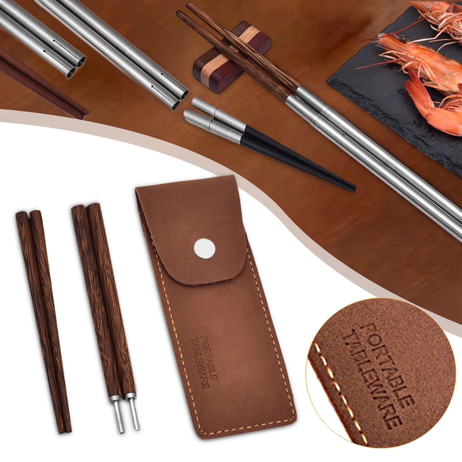 Travel Chopsticks with Storage - Bamboo Cutlery Travel incelemesi ve fiyatı