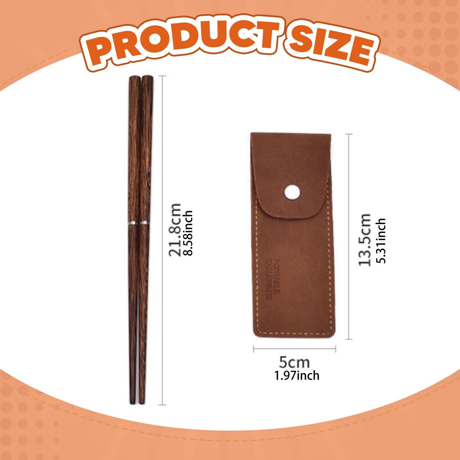 Travel Chopsticks with Storage - Bamboo Cutlery Travel incelemesi ve fiyatı
